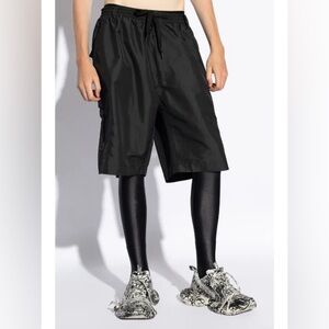 NWT‼️ 100% Authentic Balenciaga Technical Faille Zipped Track Pants/Shorts Sz XS